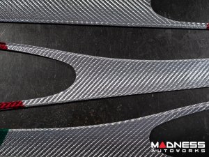 Alfa Romeo Stelvio Door Trim - Carbon Fiber - Interior Door Trim Kit - Italian Theme - Feroce Carbon Alfa Romeo Stelvio Door Trim - Carbon Fiber - Interior Door Trim Kit - Italian Theme - Feroce Carbon